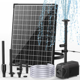 POPOSOAP solar panel front view showing durable glass and frame for efficient sun capture