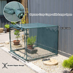 porayhut close-up of fine mesh texture blocking birds while allowing airflow