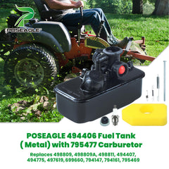 POSEAGLE carburetor assembled top view highlighting accurate fitment