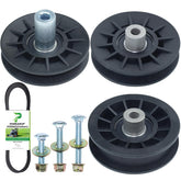 POSEAGLE kit front view showing complete pulley and belt set, ready to replace parts