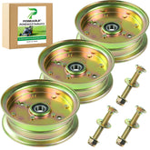 POSEAGLE front view of 3-pack idler pulleys showing fit and compatibility