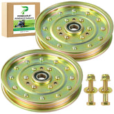 POSEAGLE front view pulley showing durable steel construction and precise fit