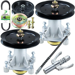 POSEAGLE spindle assembly front view showing durable housing and quick fit