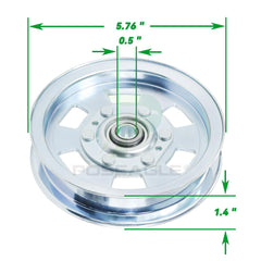 POSEAGLE side profile showing dimensions for accurate OEM fit benefit