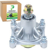 POSEAGLE spindle front view showing hub and shaft for reliable fit