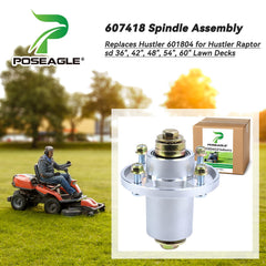 POSEAGLE spindle side profile highlighting compact aluminum construction