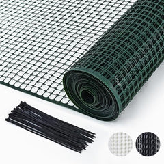 PotatoLife full roll front view showing green mesh and length benefit