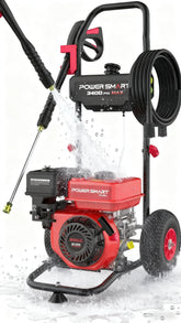 PowerSmart front view showing unit frame and wand for reliable cleaning