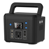 powkey front view showing controls and compact design for easy power access