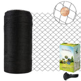POYEE roll front view showing packed netting and garden protection benefits