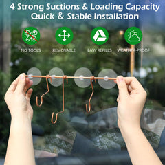 Pozfun metal hook detail with anti-rust coating for long-lasting durability