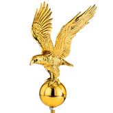 PPQ gold eagle front view highlighting patriotic detail and curb appeal