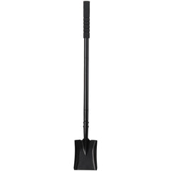 Pragmatist small square shovel front view showing sturdy blade and handle for reliable digging