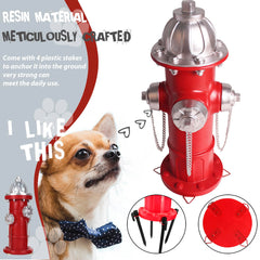 Prefdo hydrant beside a small puppy showing easier potty training
