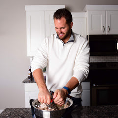 Premiala claws shredding pulled pork quickly for faster serving at gatherings