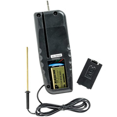 Premier 1 Supplies positive tip and 3" ground probe with 4' cord, flexible reach benefit