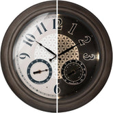 Presentime front clock face with clear numbers and warm-light benefit