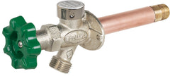 Prier P-164D12 front view showing full 12-inch frost-free hydrant and mounting flange for durable outdoor use