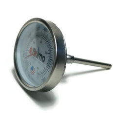 Primo close-up of dial showing bold numerals for quick temperature checks