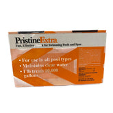 Pristine Blue front packaging of 1 lb Aeridok Pristine Extra showing product and usage clarity benefit