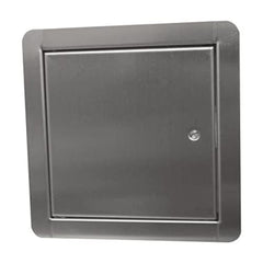 PROFLO PF1010 front panel showing stainless finish and clean edges, durable service access