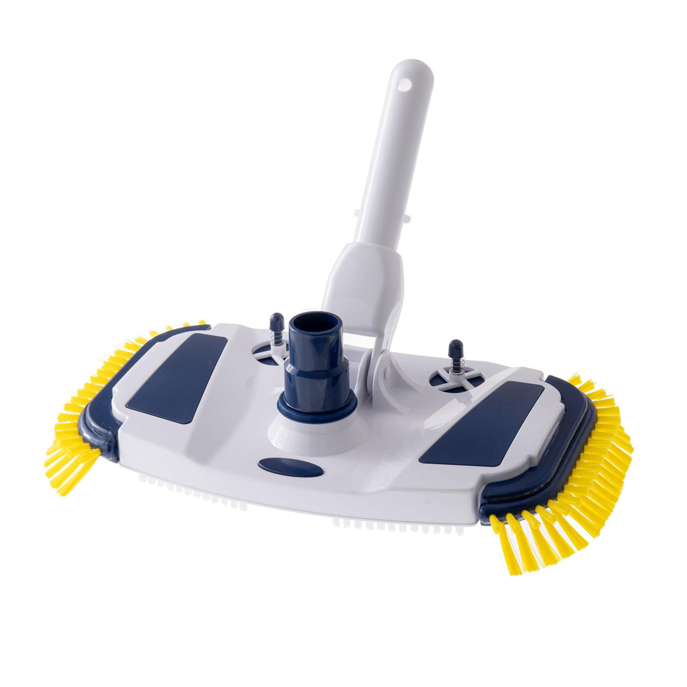ProMotus front view vacuum head showing smooth vinyl-safe base and even pressure
