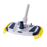 ProMotus front view vacuum head showing smooth vinyl-safe base and even pressure
