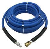 ProPulse UBERFLEX front view showing blue hose and QC couplers for easy connection