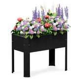 PROXRACER front view of elevated planter showing compact footprint and accessibility