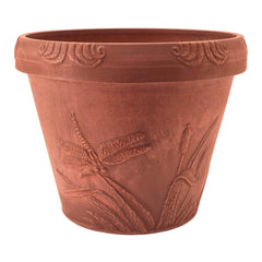 PSW Pot Collection close-up of raised dragonfly relief detailing for decorative appeal