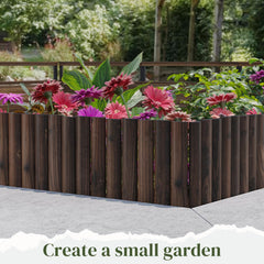 PULIJIAJU installed curved border on lawn demonstrating neat edging and containment