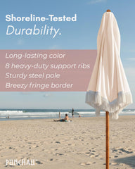 Punchau pole and ribs detail emphasizing rust-resistant durability