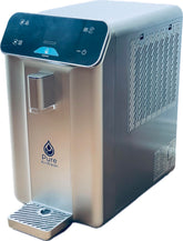 Pure AirWater A10 front panel showing controls and display, clear benefit of easy operation