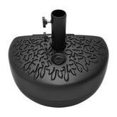 Pure Garden half round front view showing low-profile shape and space saving