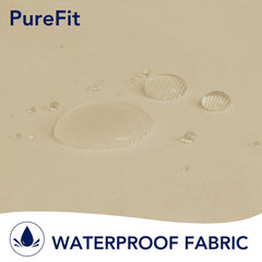PureFit fabric close-up highlighting textured weave and breathability