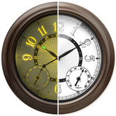 Pytha Sight front view of 15 inch clock showing clear numerals and style benefit