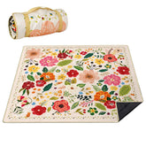 QDJGSDDGM front flat lay showing full 80x80 size and colorful design for family comfort
