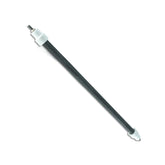 Qfire front view of heat bar showing shape and fit for easy replacement