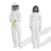 QHZHANG front view of full bee suit showing fit and coverage for protection