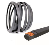 QIJIA deck belt front packaging showing product and fitment benefit
