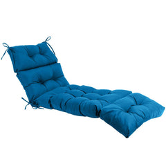QILLOWAY front view peacock blue cushion showing full fit and style