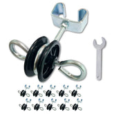 QMARK front view of 10-pack anchors showing durable pack benefit