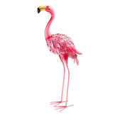 QNGCOLRCY flamingo front view showing full silhouette and colorful curb appeal
