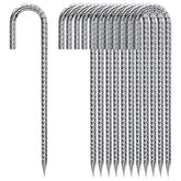 QNLONG front view of 20-pack stakes showing packaging and product durability