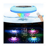 QOLNBY front packaging with four floating lights showing product and easy setup benefit