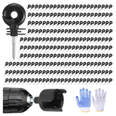 QSHOHSQ front pack of 300 insulators kit showing contents and benefit