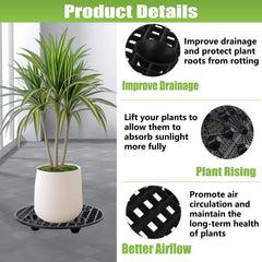 QTLCOHD riser protecting tile floor from moisture and scratches for cleaner surfaces