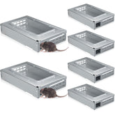 Qualirey clear top front view showing trap ready and easy monitoring
