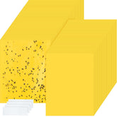 Qualirey front pack of 500 yellow sticky traps showing bulk quantity and twist ties benefit