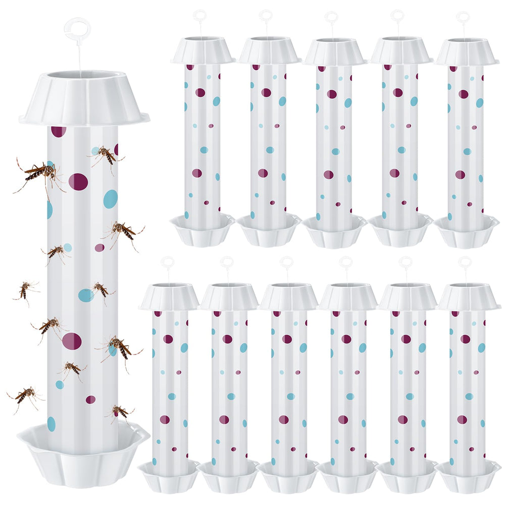 Qualirey front packaging showing 12 sticky fly sticks for quick indoor use